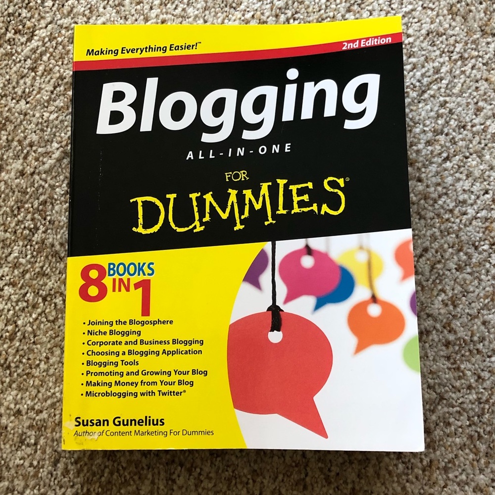 Exciting education book for blogging